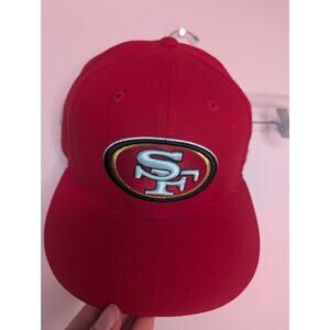 NFL San Francisco 49ers Unisex Red Adjustable Hat New